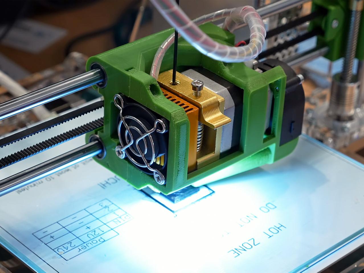 robotteknologi, 3d, tryk